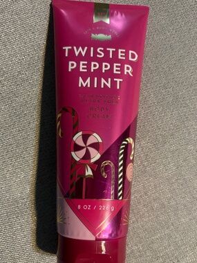Bath & Body Works 2018 Edition Twisted Peppermint Ultra Shea Body Cream Lotion